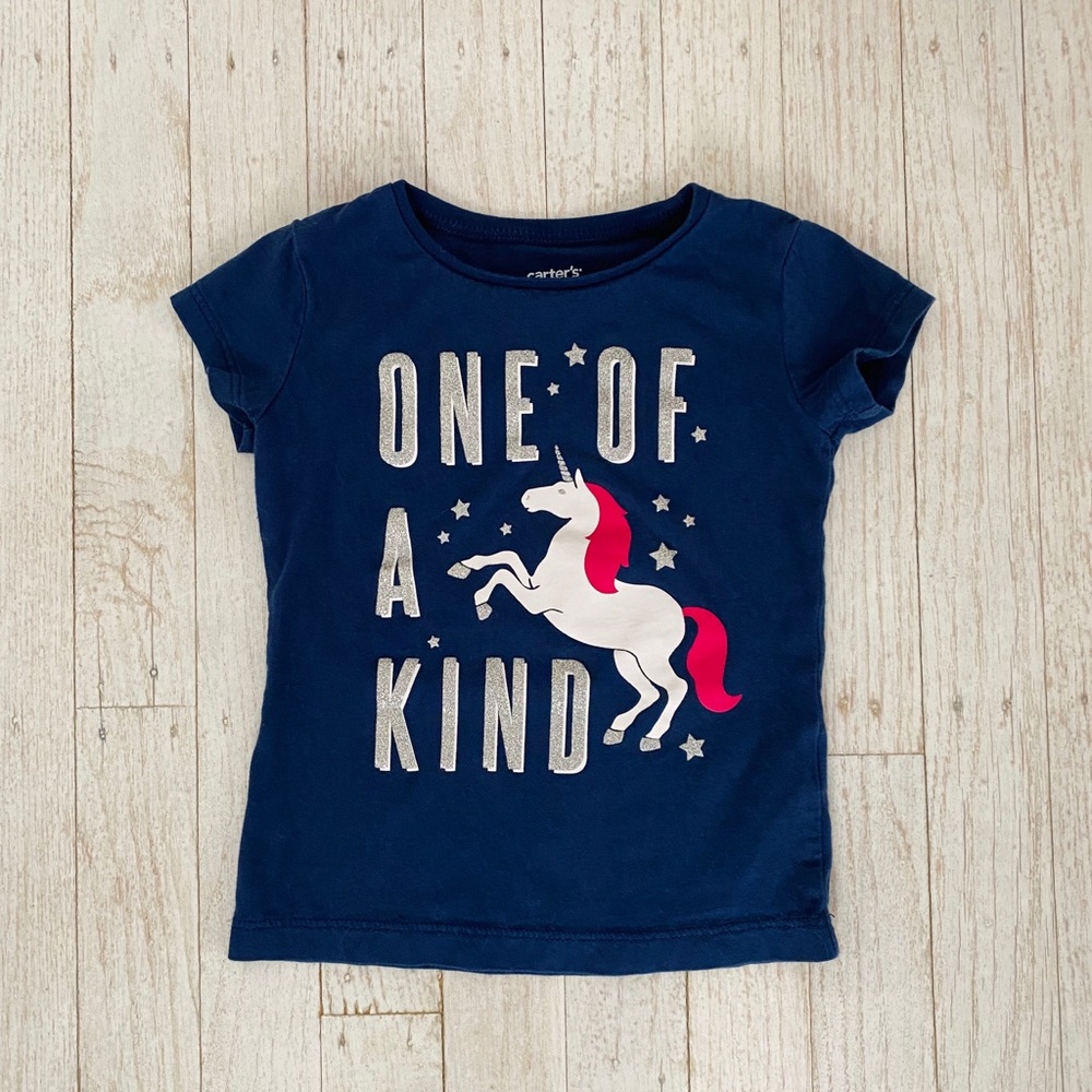 🦄 ONE OF A KIND Sparkle UNICORN Graphic T-shirt